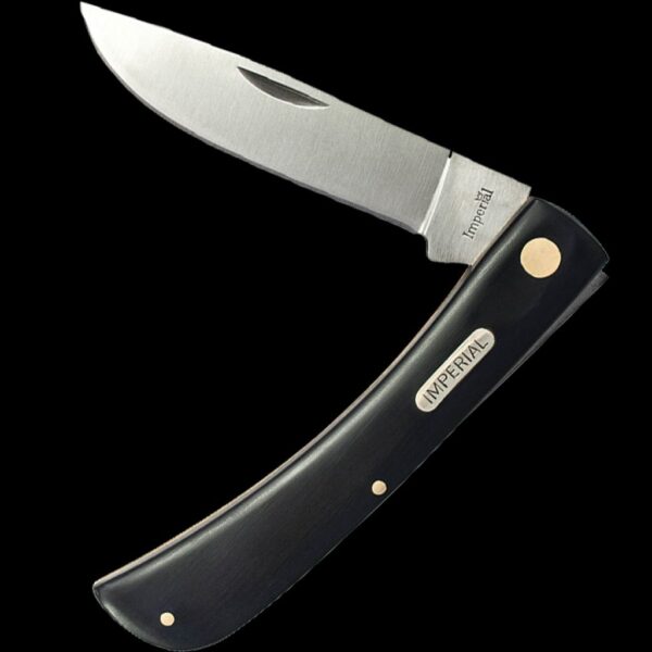 Imperial Folder Large Black Handle Single Blade