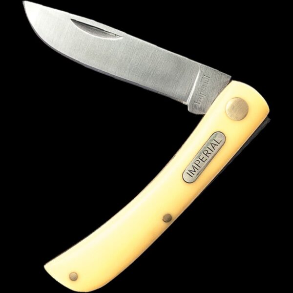 Imperial Folder Yellow Handle Single Blade