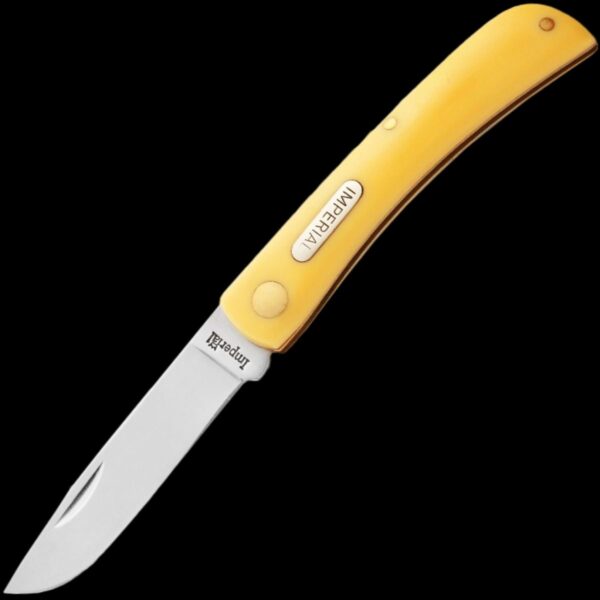 Imperial Folder Yellow Handle Single Blade - Image 2