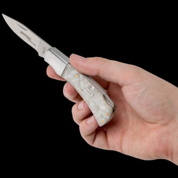 Imperial Cracked Ice Folder Lockback, 3Cr13 Steel - Image 2