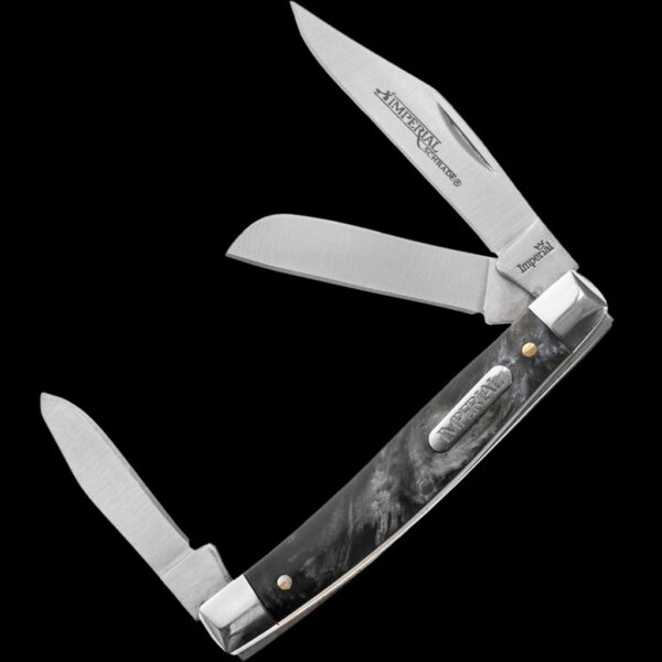 Imperial Lockback, 3Cr13 Steel, POM Handles, Stainless Steel Bolster.