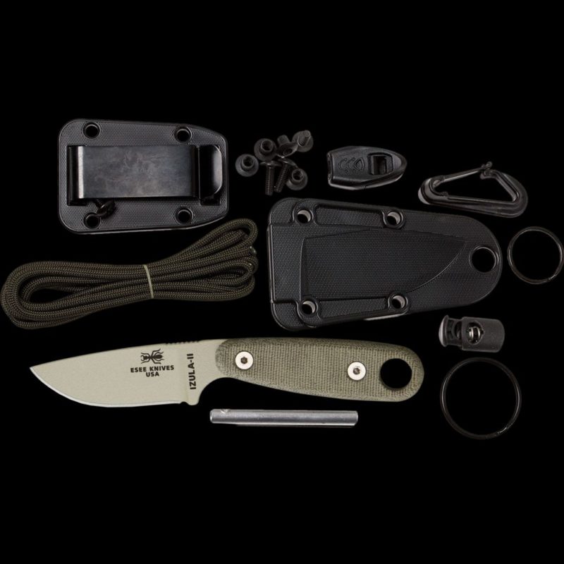 ESEE Izula II Kit Desert Tan Blades.co.uk