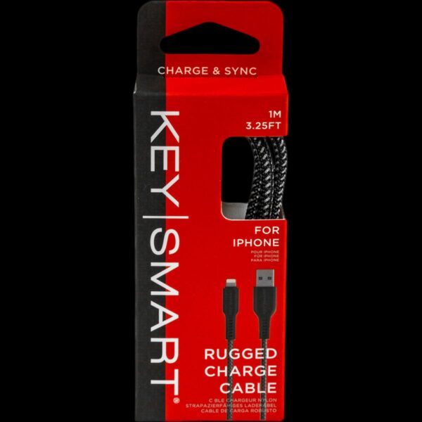 KeySmart USB Charge Cable - iPhone - Image 4