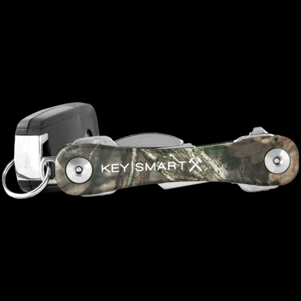 KeySmart Rugged Aluminum Compact Key Organiser, Mossy Oak