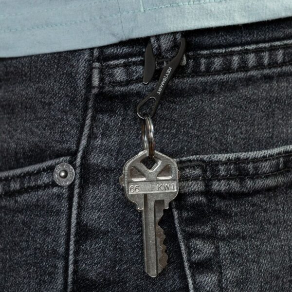 KeySmart Key Dangler | Belt Loop Clip, Midnight Diamond - Image 4