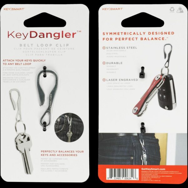 KeySmart Key Dangler | Belt Loop Clip - Image 5