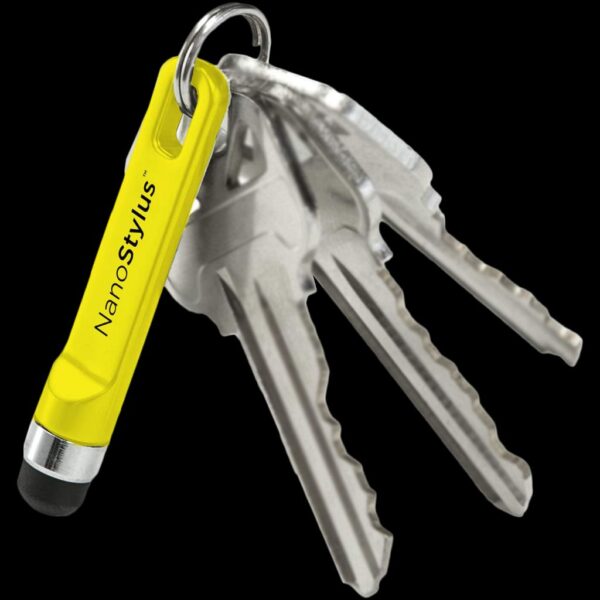 KeySmart Nano Stylus | Compact Phone Stylus, Yellow