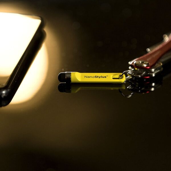 KeySmart Nano Stylus | Compact Phone Stylus, Yellow - Image 2