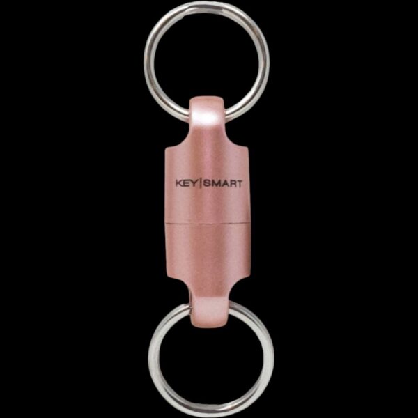 KeySmart Mag Connect | Magnetic Quick Connect, Rose Gold