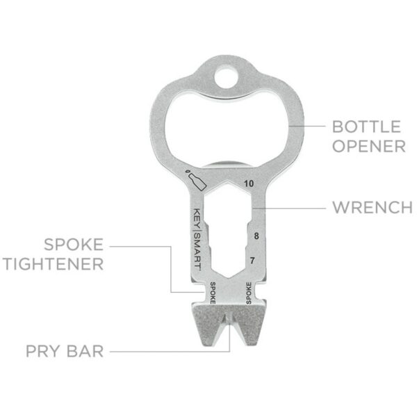 KeySmart Alltul Multitool Animal Series | Stainless Steel | Owl - Image 11