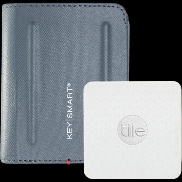 KeySmart Urban Bi-Fold Wallet (Grey EXT / Black INT) - Image 3