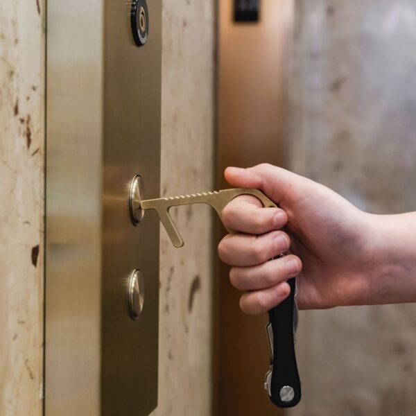 KeySmart CleanKey Antimicrobial Hand Tool Keychain - Image 3