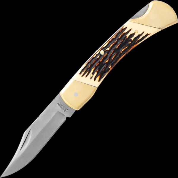 Uncle Henry Papa Bear Staglon 5" Lockback