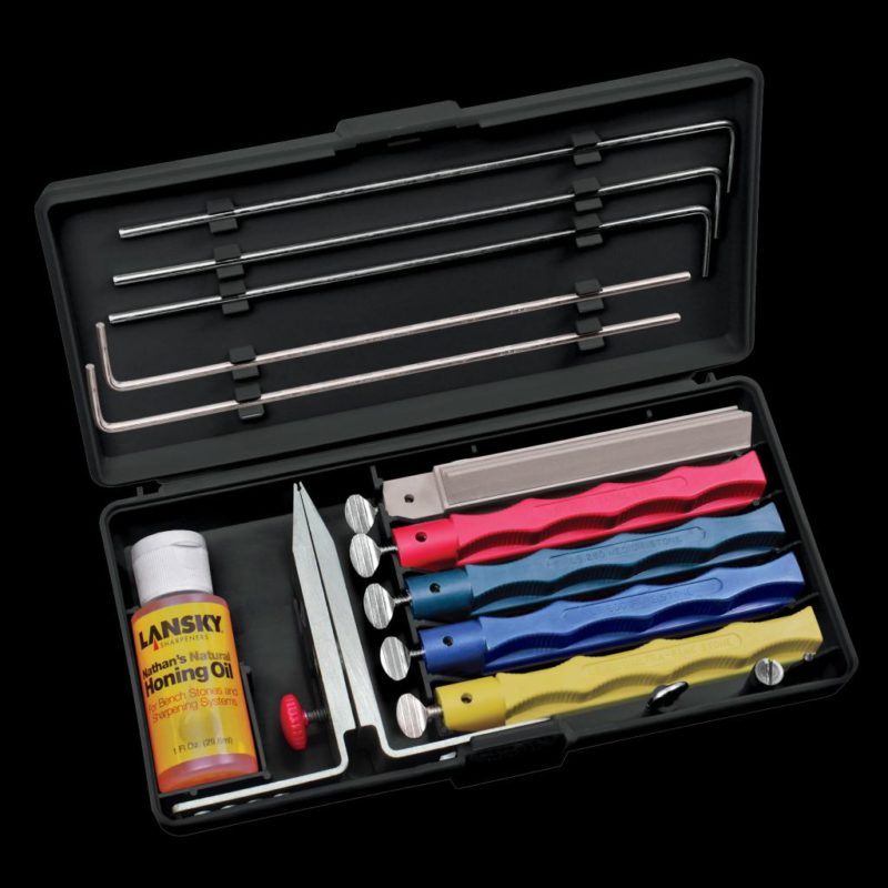 Lansky Sharpeners 5 Stone Professional Sharpening System Blades.co.uk