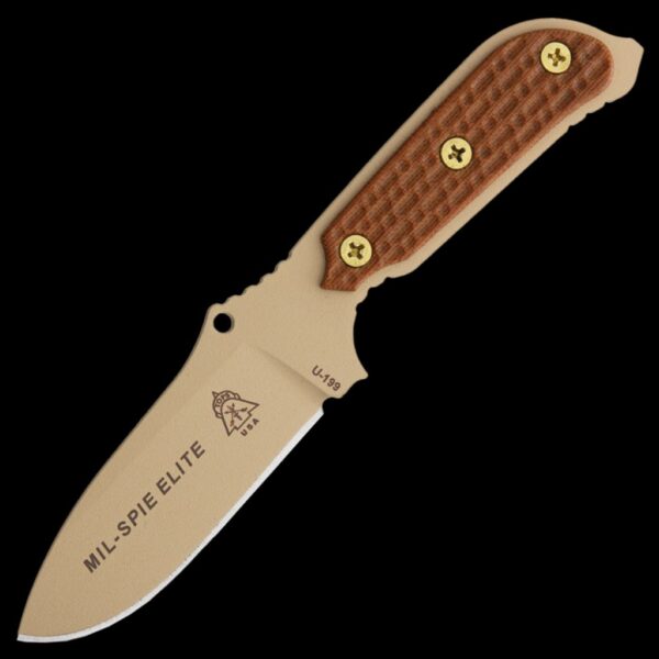 TOPS MIL-SPIE 3 Elite - Tan/Tan Handles