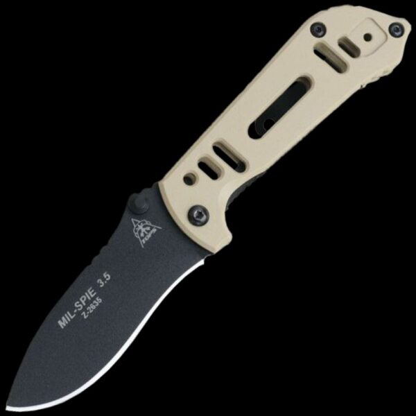 TOPS MIL-SPIE 3.5 H-Folder - Black/Tan