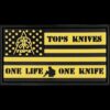 TOPS Flag Patch 1.75" by 3.00"