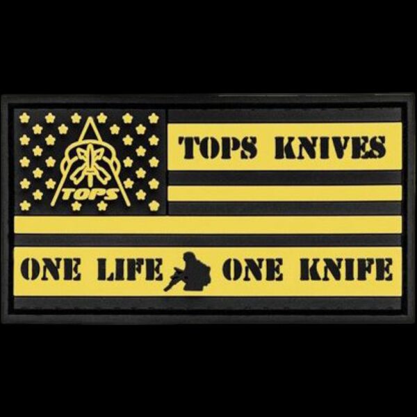TOPS Flag Patch 1.75" by 3.00"