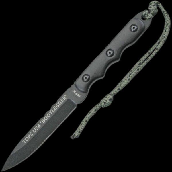 TOPS Ranger Bootlegger 1 - Black G-10 Handles
