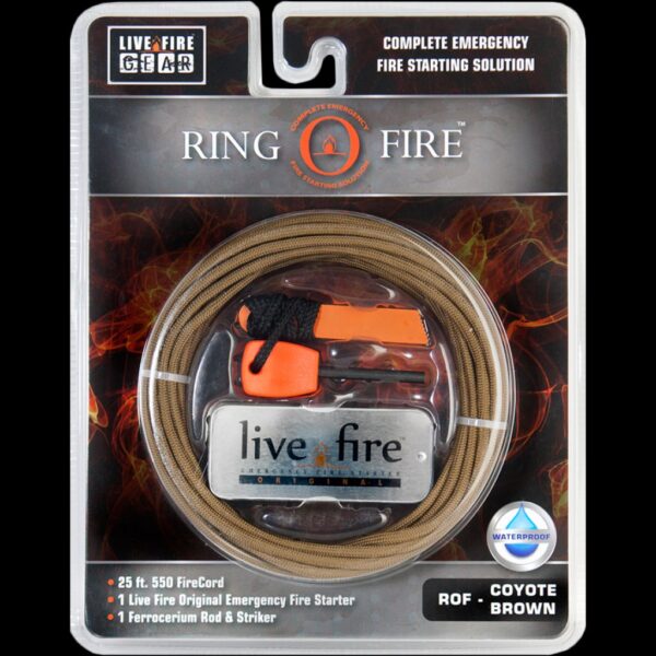 Live Fire Gear Ring O Fire Coyote Brown