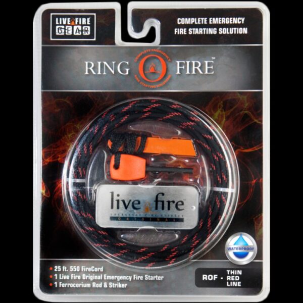 Live Fire Gear Ring O Fire Thin Red Line