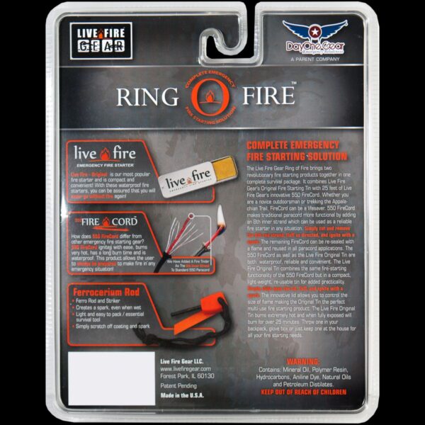Live Fire Gear Ring O Fire Thin Red Line - Image 2