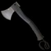 Schrade Axe 3Cr13 Stainless Steel Blade w/Fire Striker, PA & TPR Rubber Handle