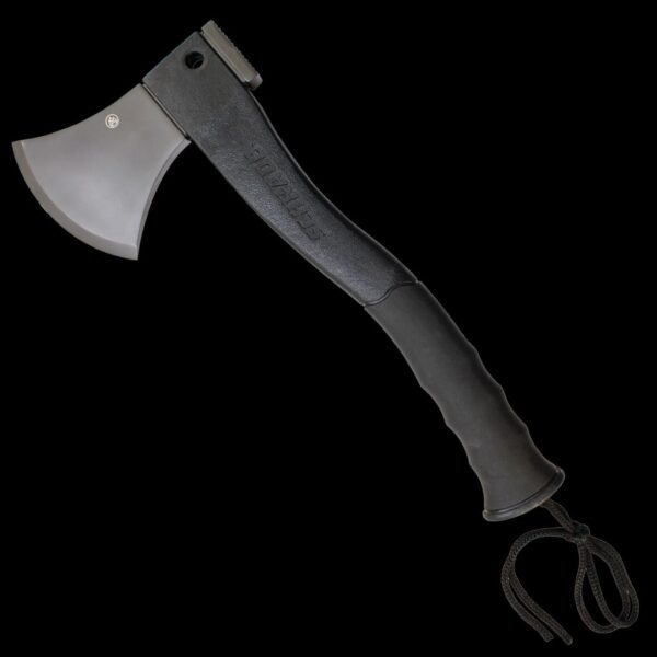 Schrade Axe 3Cr13 Stainless Steel Blade w/Fire Striker, PA & TPR Rubber Handle