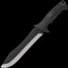 Schrade 2 pc Hatchet & Machete Combo, 3Cr13 Stainless Steel, TPR Handle, Full Tang, 2 Belt Sheaths