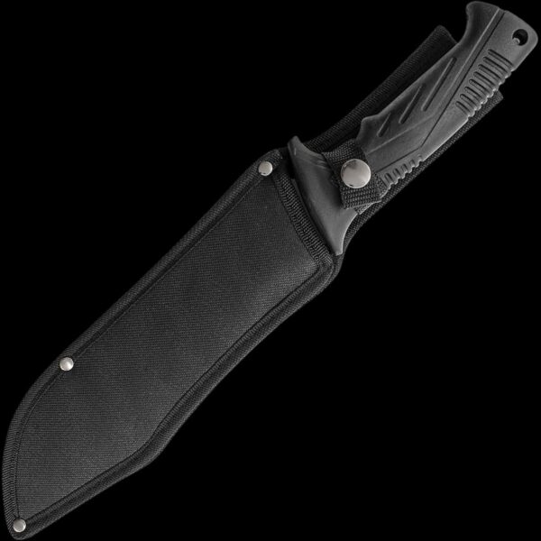 Schrade 2 pc Hatchet & Machete Combo, 3Cr13 Stainless Steel, TPR Handle, Full Tang, 2 Belt Sheaths - Image 2