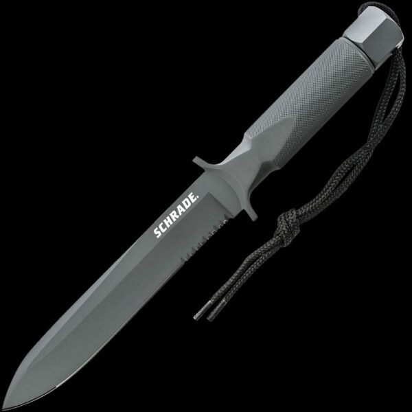 Schrade 12" Extreme Survival Special Forces Fixed SAE-1070 Steel Blade Knife w/Polyester Sheath