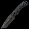 Schrade Fixed Blade 8Cr13MoV High Carbon Stainless Steel Stone Wash Tanto Blade w/Lanyard Slot & Belt Sheath