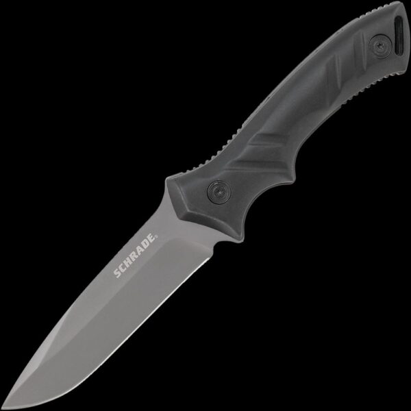 Schrade Fixed Blade 8Cr13MoV Steel, Full Tang, Nylon Fiber Sheath