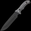 Schrade 7" 8Cr13MoV Blade, Full Tang, Micarta Handles, Polyester Sheath w/Ferro Rod, Sharpener