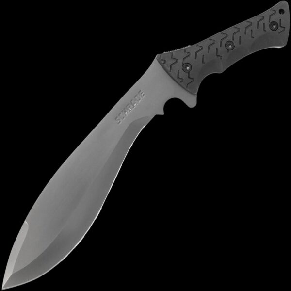Schrade Fixed Blade "Jethro" 3Cr13 Steel, TPE Handle Scales, Nylon Fiber Sheath
