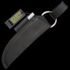 TOPS Black Bushcraft Leather Sheath (R.H)