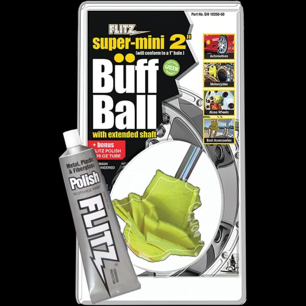 Flitz 2" Buff Ball (Wheels, Motorcycle, Boat Accessories)