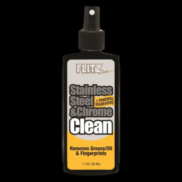 Flitz Stainless Steel & Chrome Cleaner with Degreaser