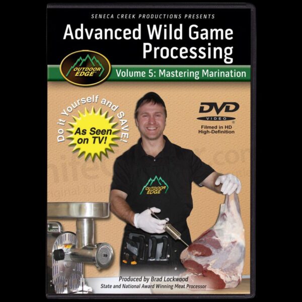 Outdoor Edge DVD Advance Wild Game Processing Sausage Processing Vol.3