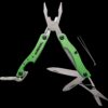 Schrade Keychain Tool w/Lanyard, Pliers, Wire Stripper, Bottle Opener, Scissors, Screwdriver Tweezers, Knife Blade