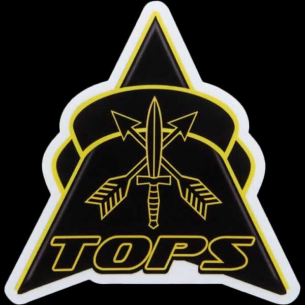 TOPS Logo Die-Cut Sticker 4"