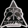 TOPS Logo Silkscreen Sticker 4"