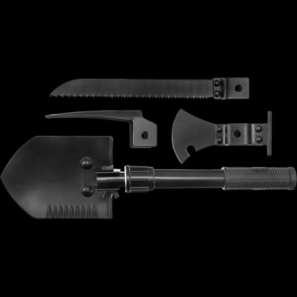 Survivor 5 in 1 Compass, Shovel, Saw, Axe, Pick
