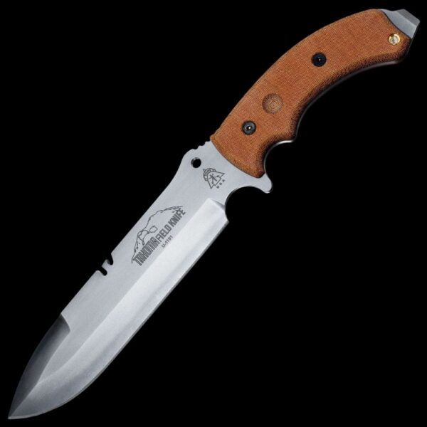 TOPS Tahoma Field Knife - Top Edge Not Sharpened