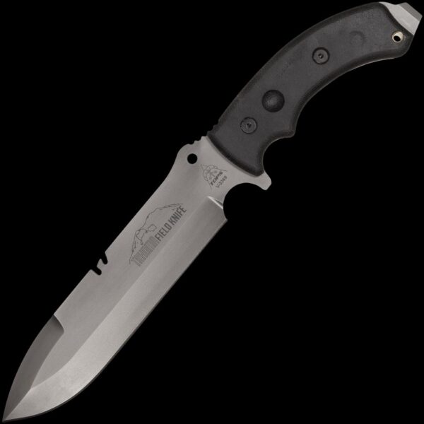 TOPS Tahoma Field Knife with Black Canvas - Top Not Sharpened