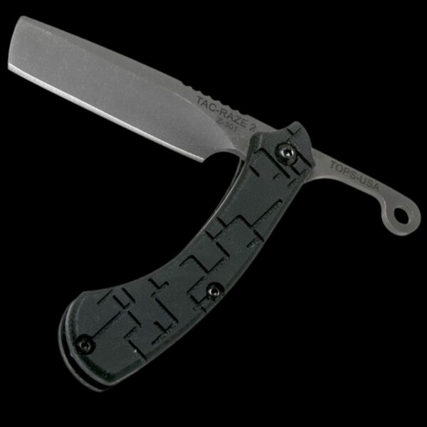 TOPS Tac-Raze Black G-10 Handle - Image 2