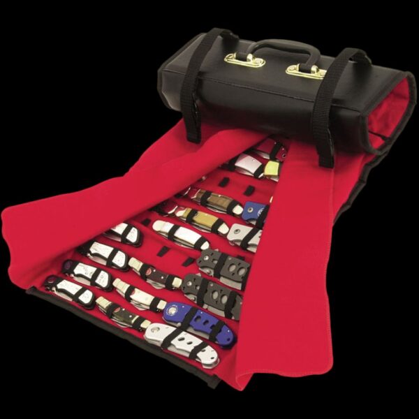 United Cutlery Knife Roll Holds Over 50 Knives
