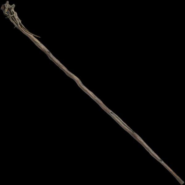 United Cutlery Officially Licensed Staff of Gandalf Gray with Pipe and Display from The Hobbit