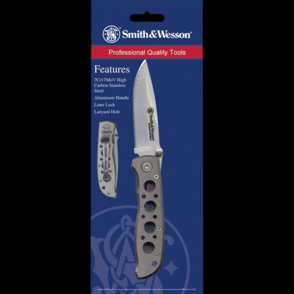 Smith & Wesson Extreme Ops Silver w/Holes - Image 3