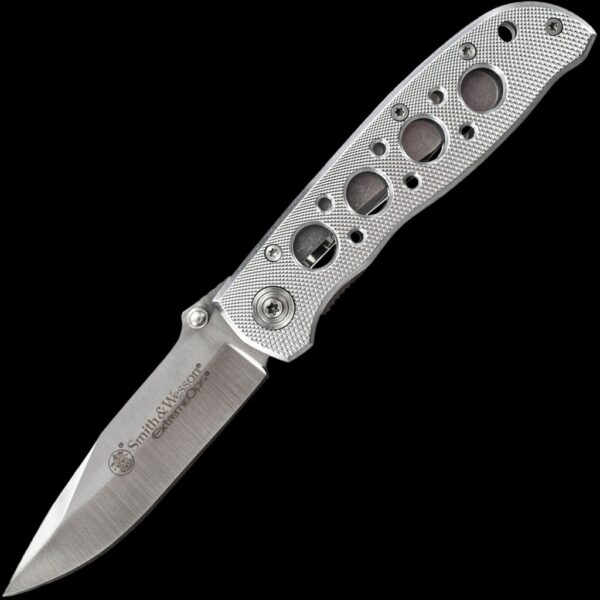 Smith & Wesson Extreme Ops Silver w/Holes
